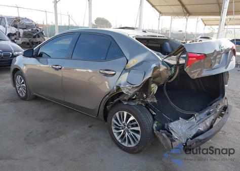 2018 Toyota Corolla Xle из США, поврежденный, VIN 5YFBURHE1JP815493